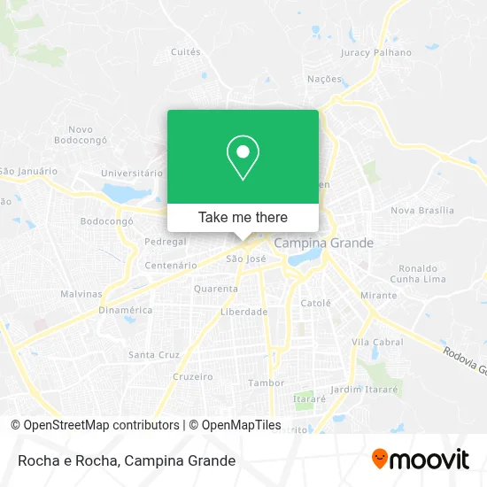 Rocha e Rocha map