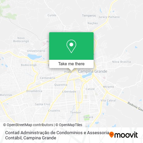 Mapa Contad Administração de Condomínios e Assessoria Contábil