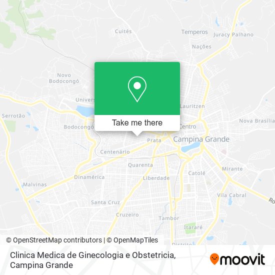 Clinica Medica de Ginecologia e Obstetricia map