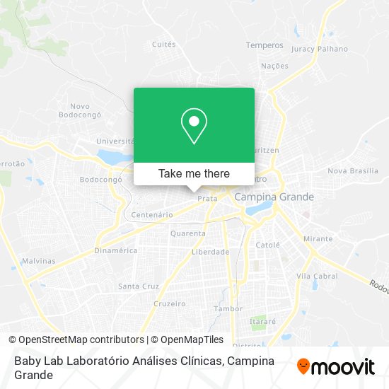 Baby Lab Laboratório Análises Clínicas map