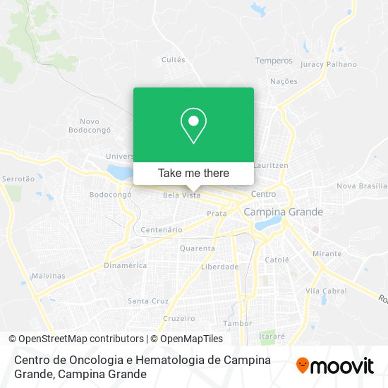 Centro de Oncologia e Hematologia de Campina Grande map