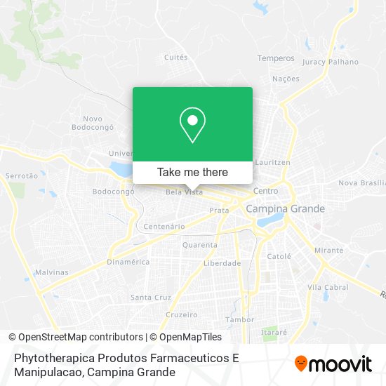 Phytotherapica Produtos Farmaceuticos E Manipulacao map