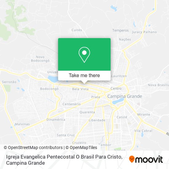 Mapa Igreja Evangelica Pentecostal O Brasil Para Cristo