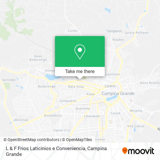 L & F Frios Laticinios e Conveniencia map