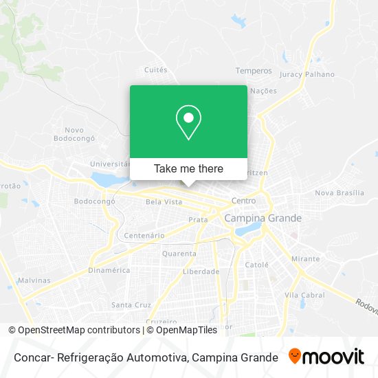 Mapa Concar- Refrigeração Automotiva