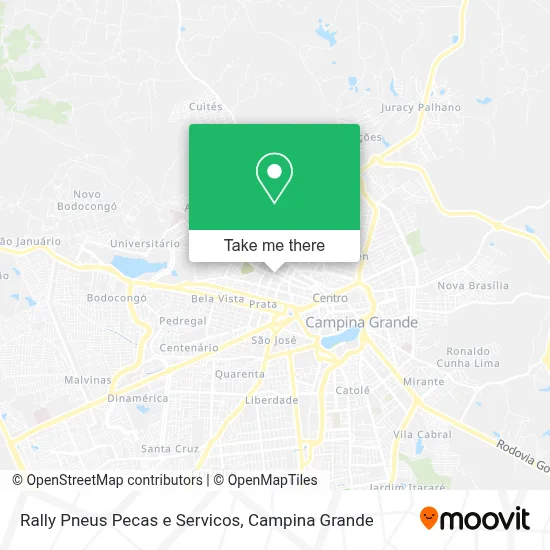 Rally Pneus Pecas e Servicos map