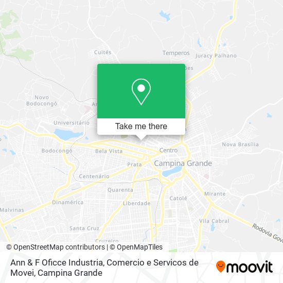 Ann & F Oficce Industria, Comercio e Servicos de Movei map