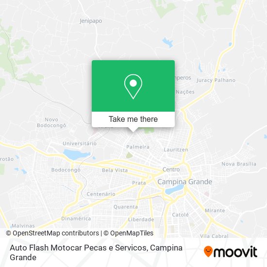 Mapa Auto Flash Motocar Pecas e Servicos