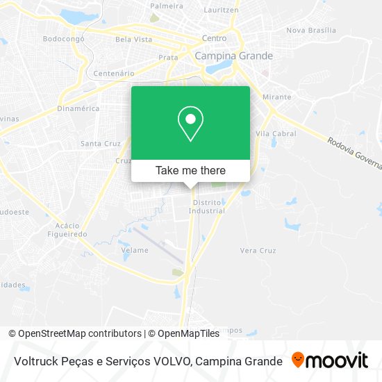 Voltruck Peças e Serviços VOLVO map