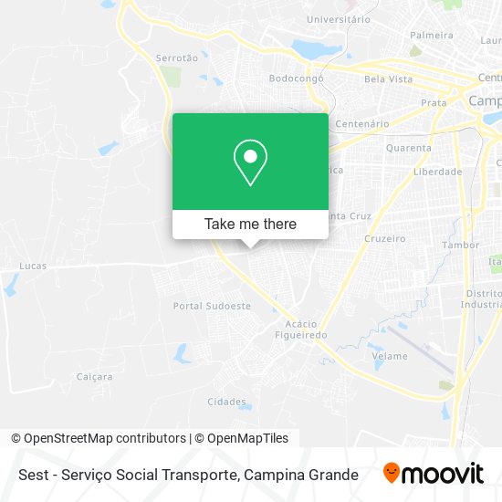 Sest - Serviço Social Transporte map