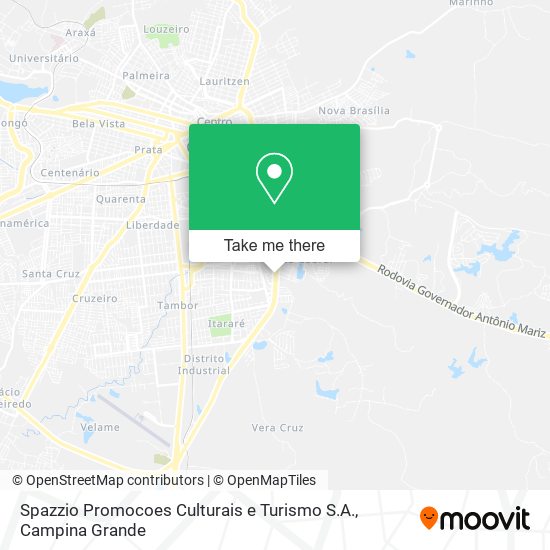 Spazzio Promocoes Culturais e Turismo S.A. map