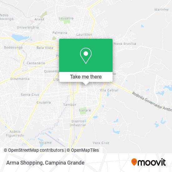Arma Shopping map