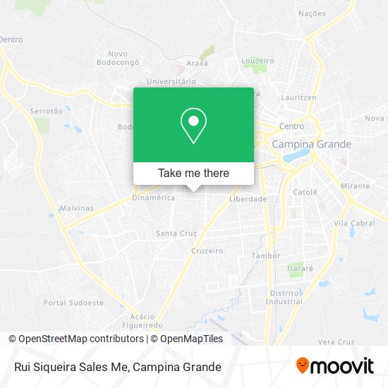 Rui Siqueira Sales Me map