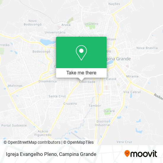 Igreja Evangelho Pleno map