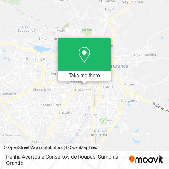 Penha Acertos e Consertos de Roupas map