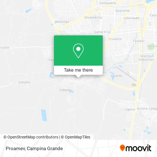 Proamev map