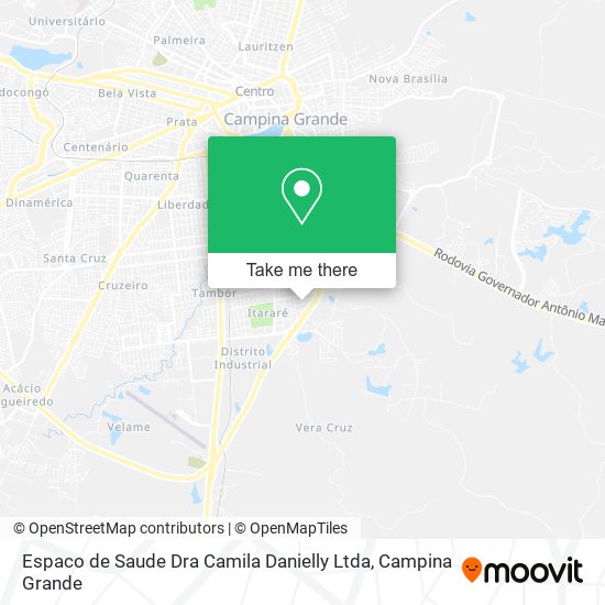 Espaco de Saude Dra Camila Danielly Ltda map