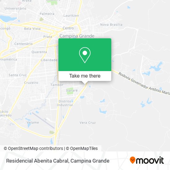 Residencial Abenita Cabral map