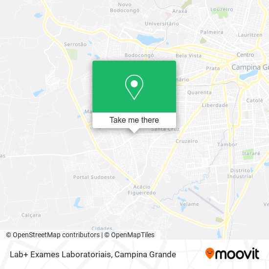 Lab+ Exames Laboratoriais map