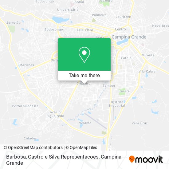 Mapa Barbosa, Castro e Silva Representacoes
