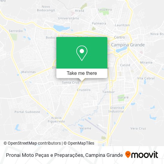 Pronai Moto Peças e Preparações map