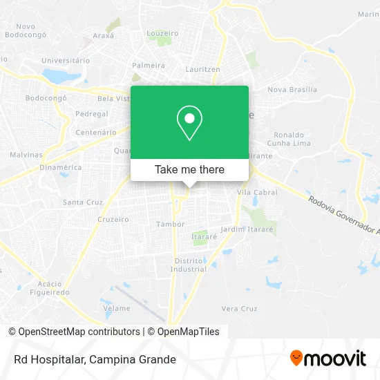 Rd Hospitalar map