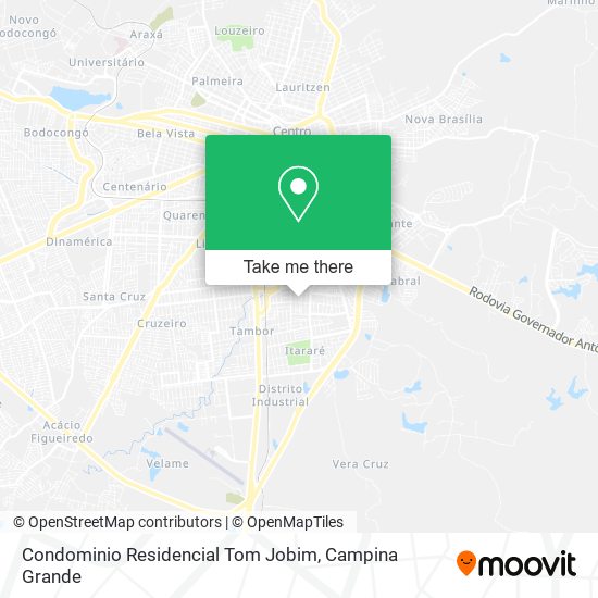 Condominio Residencial Tom Jobim map
