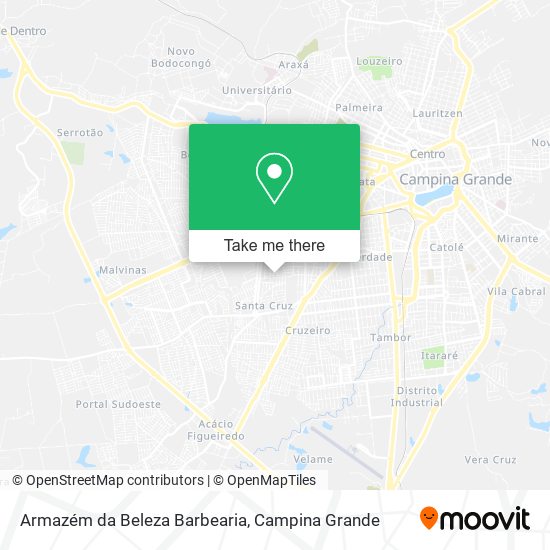 Armazém da Beleza Barbearia map