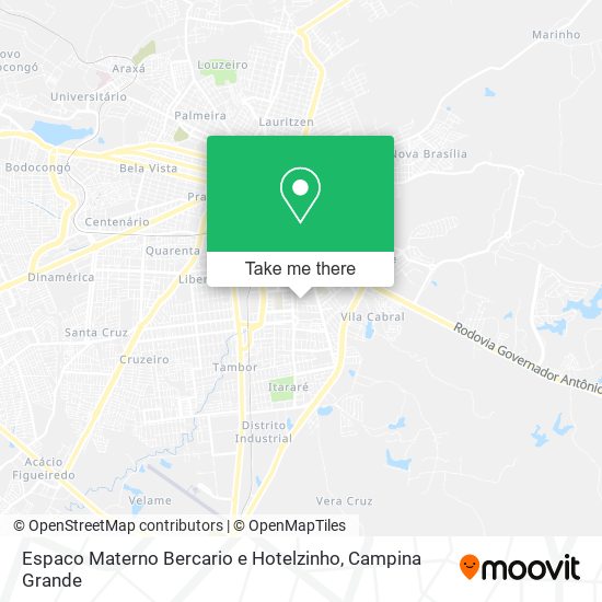 Espaco Materno Bercario e Hotelzinho map