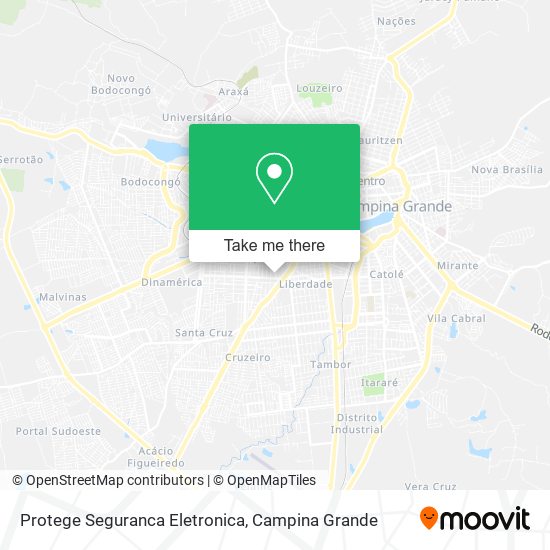 Protege Seguranca Eletronica map