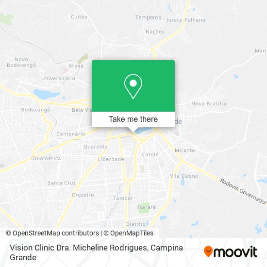 Vision Clinic Dra. Micheline Rodrigues map