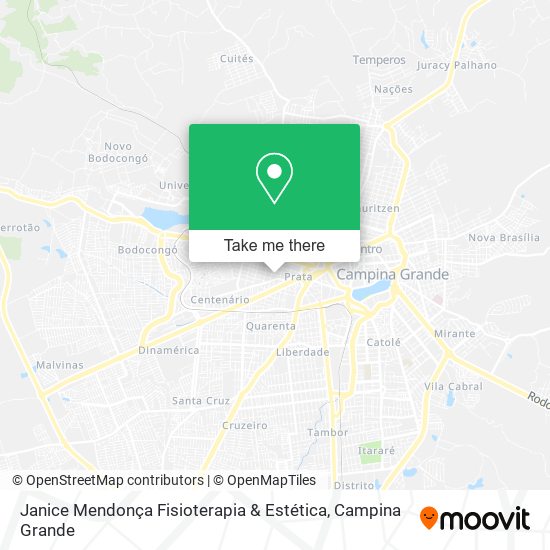 Janice Mendonça Fisioterapia & Estética map