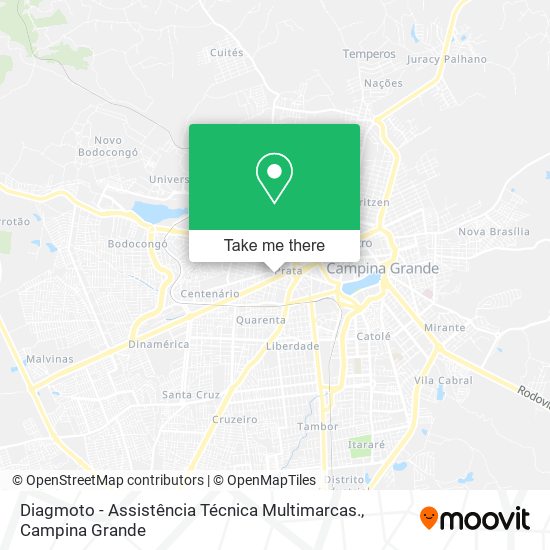 Diagmoto - Assistência Técnica Multimarcas. map