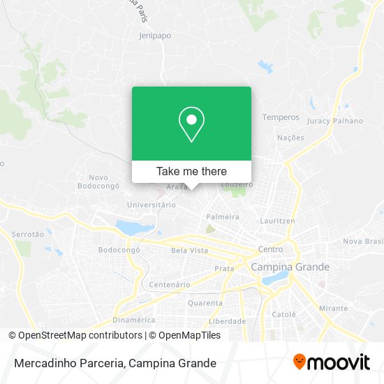 Mercadinho Parceria map