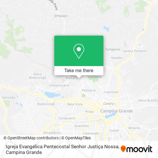 Igreja Evangélica Pentecostal Senhor Justiça Nossa map