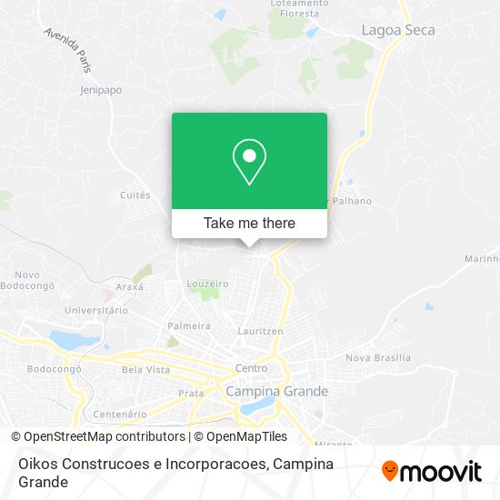 Oikos Construcoes e Incorporacoes map