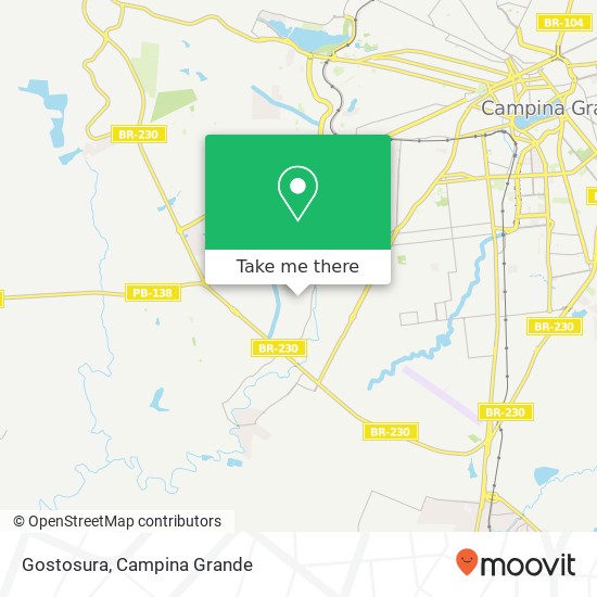 Gostosura map