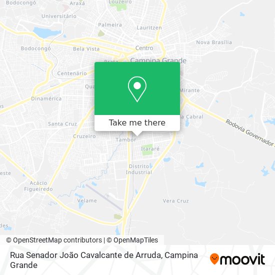 Rua Senador João Cavalcante de Arruda map