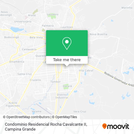 Mapa Condomínio Residencial Rocha Cavalcante II