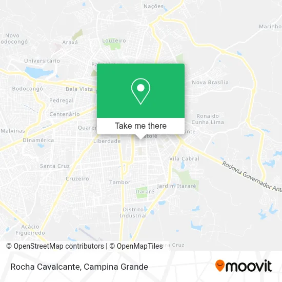 Rocha Cavalcante map