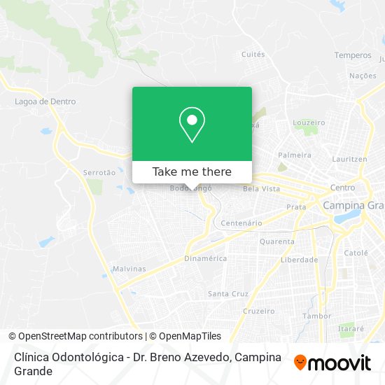 Clínica Odontológica - Dr. Breno Azevedo map