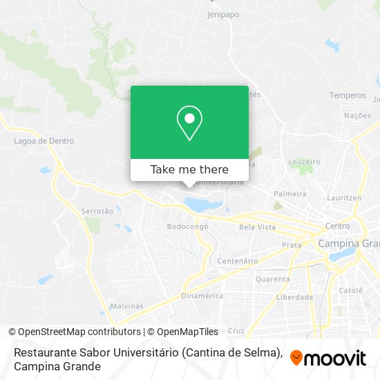 Restaurante Sabor Universitário (Cantina de Selma) map