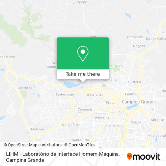 LIHM - Laboratório de Interface Homem-Máquina map