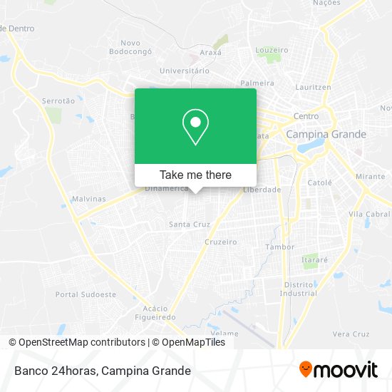 Banco 24horas map