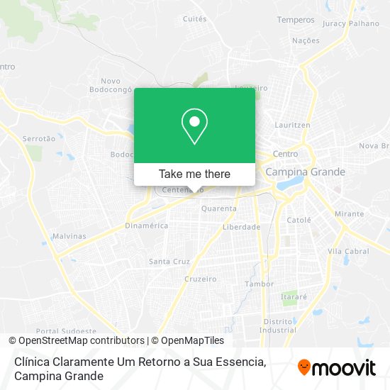 Clínica Claramente Um Retorno a Sua Essencia map