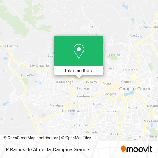 R Ramos de Almeida map