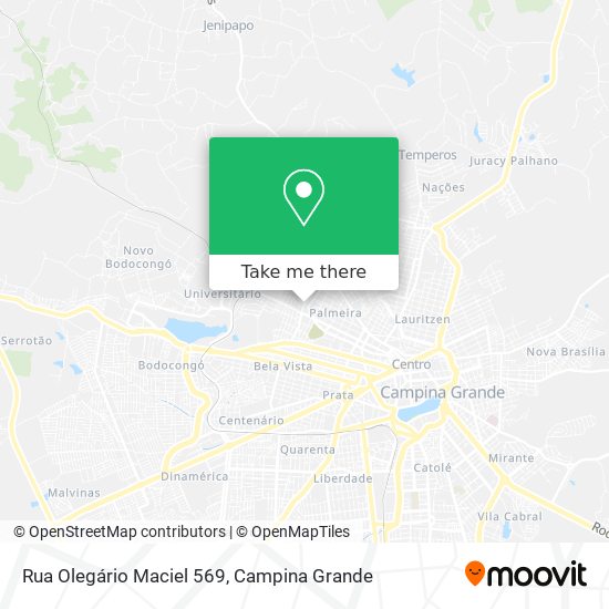 Rua Olegário Maciel 569 map