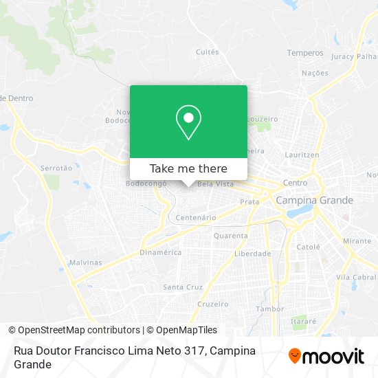 Rua Doutor Francisco Lima Neto 317 map