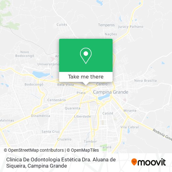 Clínica De Odontologia Estética Dra. Aluana de Siqueira map