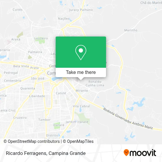 Ricardo Ferragens map